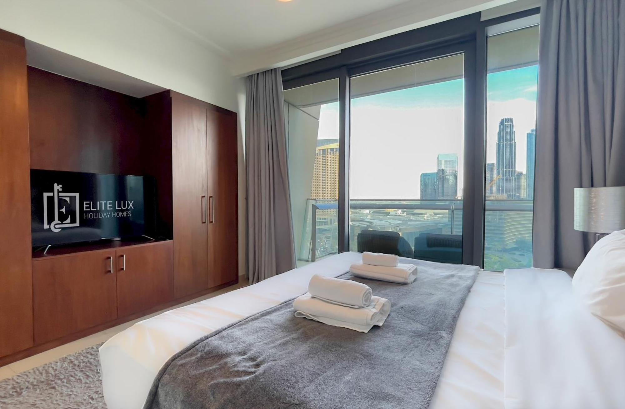 Elite Lux Homes - 3br Full Burj Khalifa Fountain Views In Downtown * Dubai